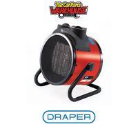 Draper 63858 230V Ptc Electric Space Heater 2.8Kw 9550 Btu each