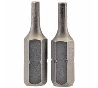 Draper Hex Screwdriver Bit Hex 2.5mm 25mm Pack of 2
