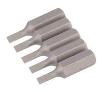 Draper 63999 Plain Slot Insert Bit 3Mm 1/4in Hex 25Mm Long (Pack Of 5) per pack