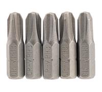 Draper 64023 Cross Slot Insert Bit 1/4in Hex 25Mm Long No.3 (Pack Of 5) per pack