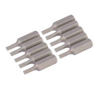 Draper 64024 Plain Slot Insert Bit 3Mm 1/4in Hex 25Mm Long (Pack Of 10) per pack