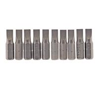 Draper 64028 Plain Slot Insert Bit 5.5Mm 1/4in Hex 25Mm Long (Pack Of 10) per pack