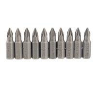 Draper 64047 Pz Type Insert Bit 1/4in Hex 25Mm Long No.1 (Pack Of 10) per pack
