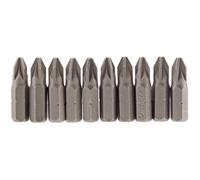 Draper 64048 Pz Type Insert Bit 1/4in Hex 25Mm Long No.2 (Pack Of 10) per pack
