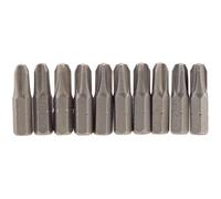 Draper 64087 Cross Slot Insert Bit 1/4in Hex 25Mm Long No.3 (Pack Of 10) per pack