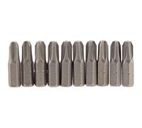 Draper 64087 Cross Slot Insert Bit 1/4in Hex 25Mm Long No.3 (Pack Of 10) per pack