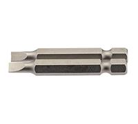 Draper 64089 4.5mm 1/4" Hex Plain Slot Insert Bit 50mm Long (2 Piece)