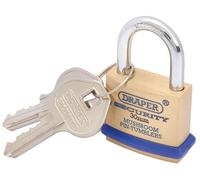 Draper 64160 Solid Padlock 30mm