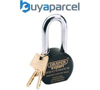 Draper 64207 Draper Expert Heavy Duty Stainless Steel Padlock and 2 Keys, 63 x 5