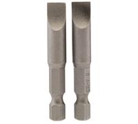 Draper 64226 Plain Slot Insert Bit 8Mm 1/4in Hex 50Mm Long (Pack Of 2) per pack