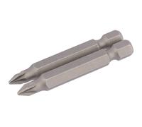 Draper 64227 Pz Type Insert Bit 1/4in Hex 50Mm Long No.1 (Pack Of 2) per pack