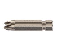 Draper 64228 No.2 1/4" Hex PZ Type Insert Bit 50mm Long (2 Piece)