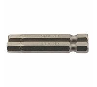 Draper Hex Screwdriver Bit 64259 - 6mm x 50mm - Pack of 2