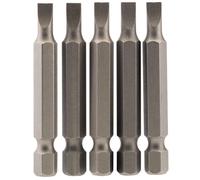 Draper 64270 Plain Slot Insert Bit 4.5Mm 1/4in Hex 50Mm Long (Pack Of 5) per pack