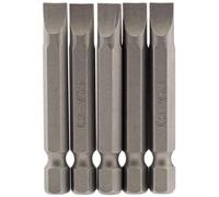 Draper 64276 Plain Slot Insert Bit 6.5Mm 1/4in Hex 50Mm Long (Pack Of 5) per pack