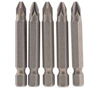 Draper 64283 Pz Type Insert Bit 1/4in Hex 50Mm Long No.2 (Pack Of 5) per pack