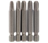 Draper Phillips Screwdriver Bit PH3 1/4" Hex 50mm Pack of 5