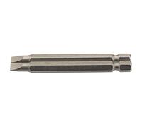 Draper 64296 5.5mm 1/4" Hex Plain Slot Insert Bit 75mm Long (2 Piece)