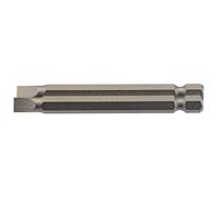 Draper 64308 Plain Slot Insert Bit 6Mm 1/4in Hex 75Mm Long (Pack Of 2) per pack