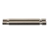 Draper Hex Screwdriver Bit Hex 5mm 75mm Pack of 2