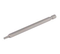 Draper Hex Screwdriver Bit 64372 – 3mm x 100mm, 1/4" Hex – Pack of 1