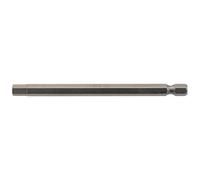 Draper Hex Screwdriver Bit Hex 6mm 100mm Pack of 1