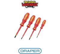 Draper 64693 XP1000 VDE Screwdriver Set (4 Piece)
