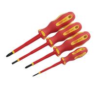 Draper Screwdriver Set 64693 XP1000 – VDE Insulated Ergo Plus – 4 Piece