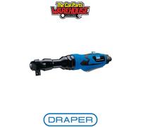 Draper Air Ratchet Storm Force 65034 - Composite Body, 1/2" Square Drive - Blue