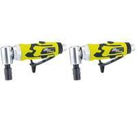 Draper 65137 Storm Force 90° Mini Air Die Grinder, Blue, 4.6 cm*18.0 cm*8.6 cm (Pack of 2)