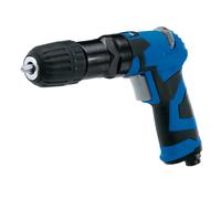 Draper 65138, Storm Force Composite 10mm Reversible Air Drill With Keyless Chuck, Blue