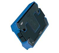 Draper 65789 10W Wireless Single Charging Pad Blue and Black One Size