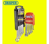 Draper 66093 Hi-Torq® Metric Combination Spanner Set Orange (11 Piece) per set