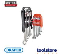 Draper 66093 Hi-Torq® Metric Combination Spanner Set Orange (11 Piece) per set