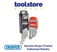 Draper 66093 Hi-Torq® Metric Combination Spanner Set Orange (11 Piece) per set