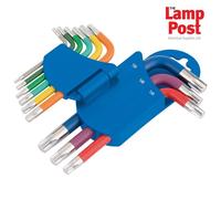 Draper TX-Star Metric Coloured Short Arm Key Set 66135 – 9-Piece Set