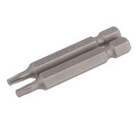 Draper 66487 Tx-Star® Insert Bit 1/4in Hex 50Mm Long T15 (Pack Of 2) per pack
