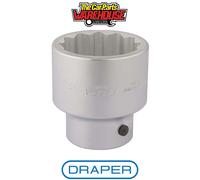 Draper 67450 Elora Bi-Hexagon Socket 1" Sq Dr 55mm