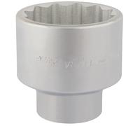 Draper Elora Chrome Socket 2-3/4in 1in Drive Imperial Bi Hex Standard 67533