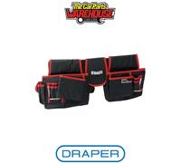 Draper 67832 Draper Redline Double Tool Pouch Black
