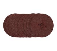 Draper Fibre Sanding Discs 115mm 115mm 36g Pack of 10