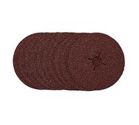 Draper 68618 Fibre Sanding Discs, 125mm, 24 Grit (Pack of 10)