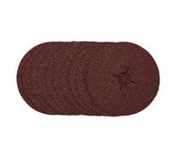 Draper Fibre Sanding Discs 125mm 125mm 24g Pack of 10