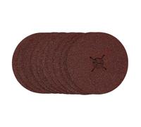 Draper Fibre Sanding Discs 125mm 125mm 36g Pack of 10