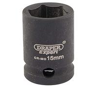 Draper Expert 06875 Expert Hi-Torq® 6 Point Impact Socket 3/8in Sq. Dr. 15Mm each