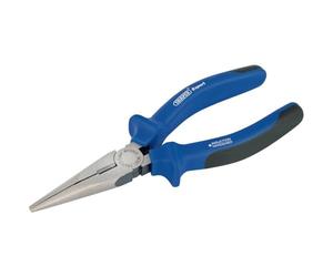 Draper 68887 36BN Expert Long Nose Plier, 160mm, Blue