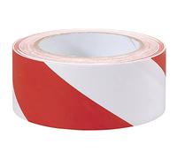 Draper 69010 Hazard Tape Roll 33M X 50Mm Red And White per roll