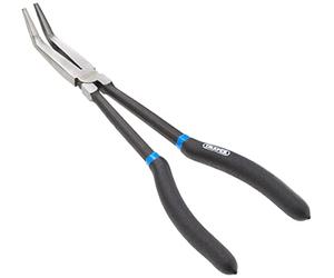 Draper 69286 280 mm Long-Reach Bent-Nosed Radio Pliers , Blue