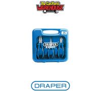 Draper 160mm Heavy Duty Soft Grip Pliers Set Carbon