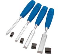 Draper 4 Piece Bevel Edge Wood Chisel Set